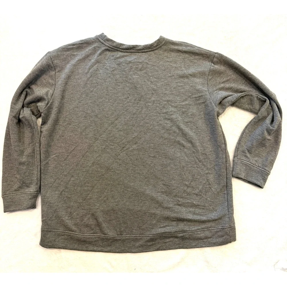 Orvis Classic‎ Collection Mens Gray Crewneck Sweatshirt Fleece Pullover Large L